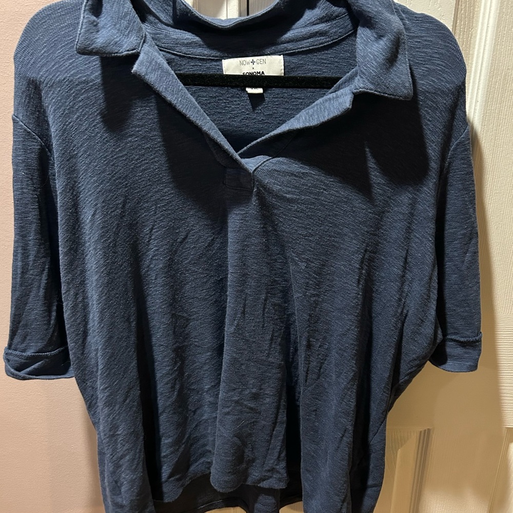 Sonoma Short Sleeve Button-less Polo